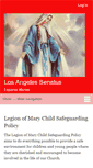 Mobile Screenshot of lasenatus.org